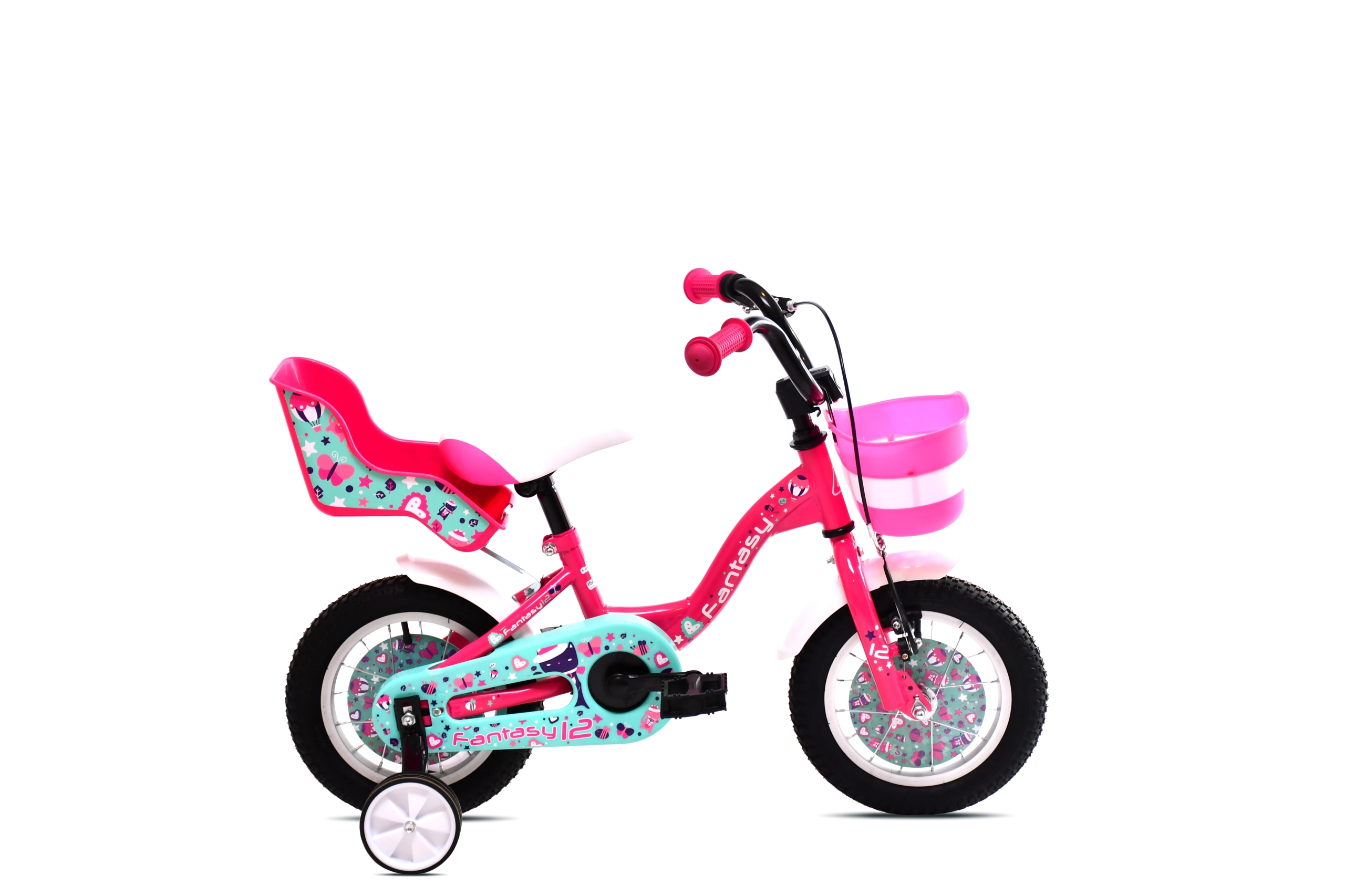 BICIKL ADRIA FANTASY 12 HT pink-turquise