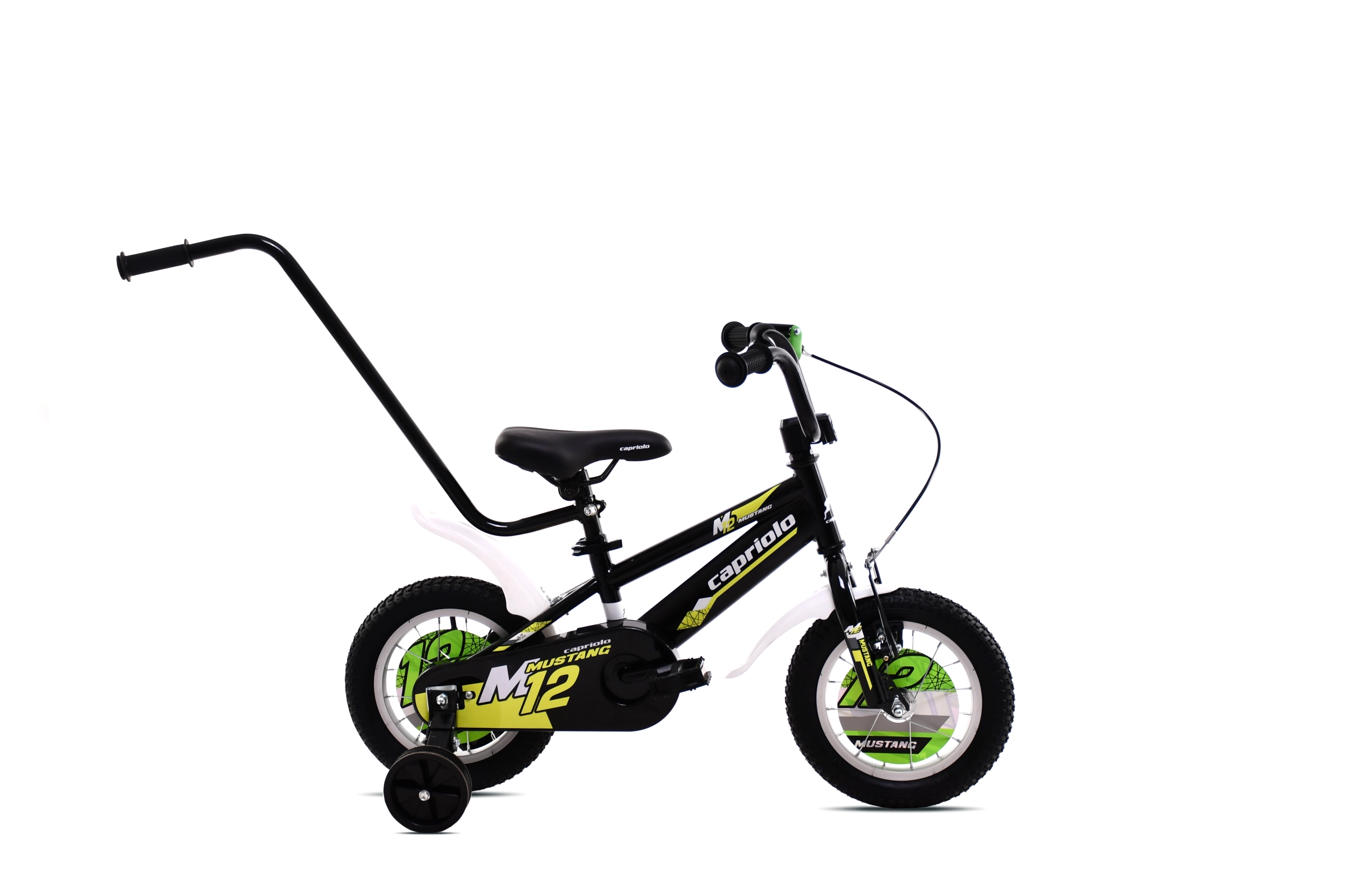 BICIKL CAPRIOLO MUSTANG 12 HT crno lime