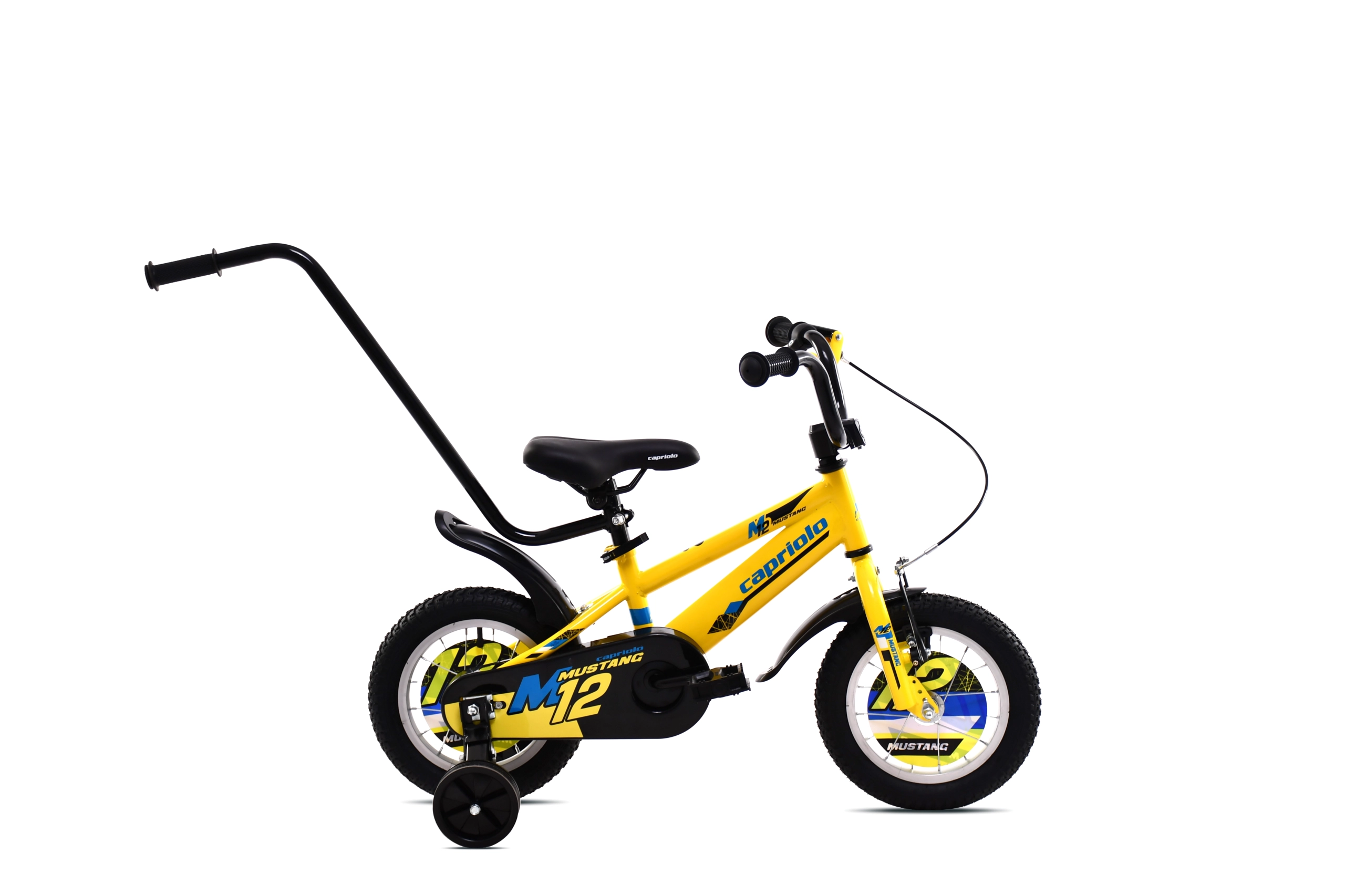 BICIKL CAPRIOLO MUSTANG 12 HT žuto plavo