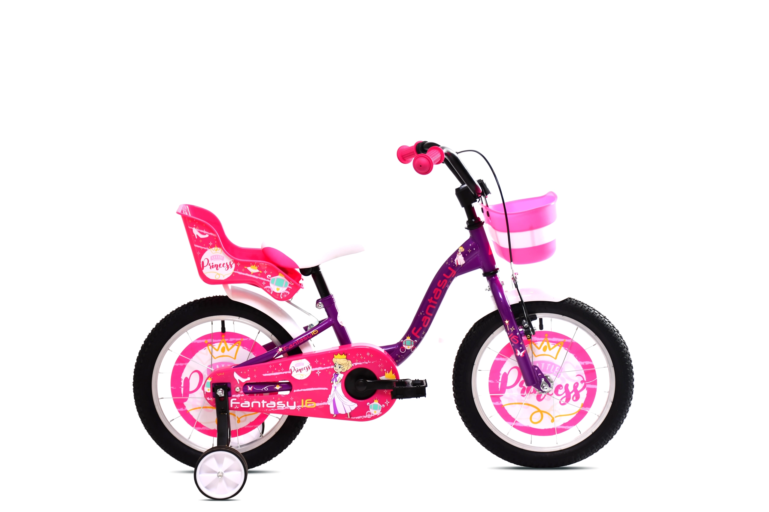 BICIKL ADRIA FANTASY 16 HT ljubičasto-pink