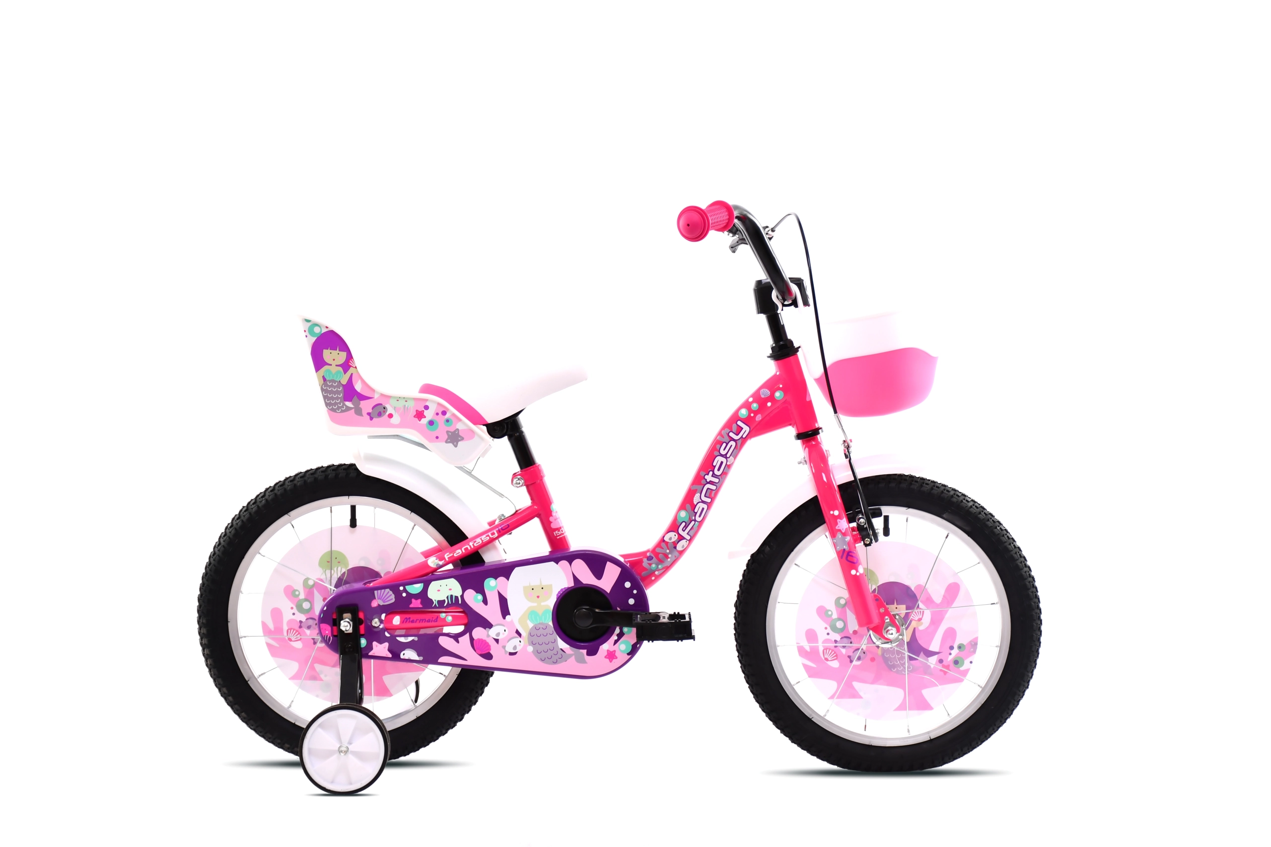 BICIKL ADRIA FANTASY 16 HT pink-ljubičasto
