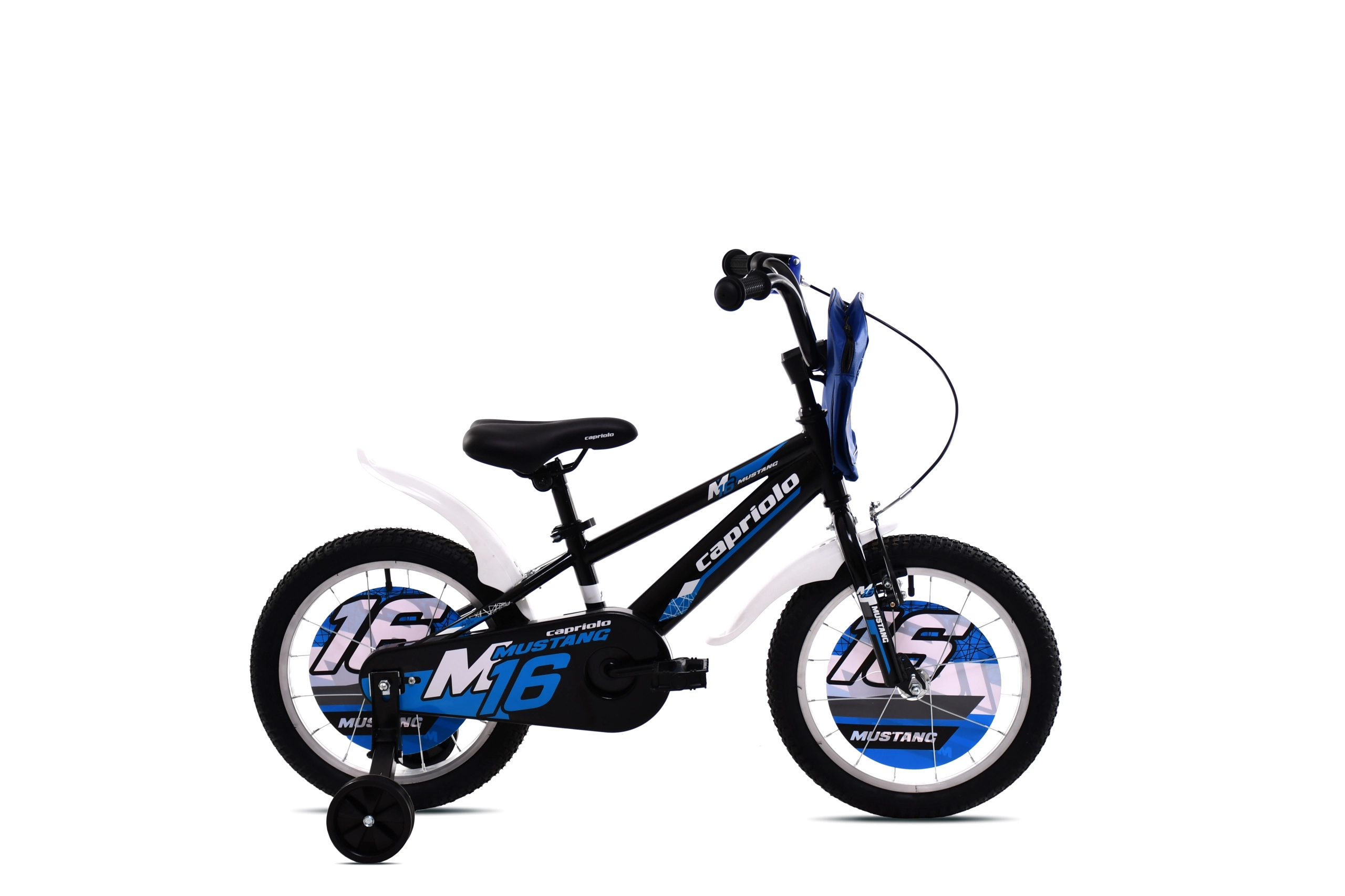 BICIKL CAPRIOLO MUSTANG 16 HT crno-plavo
