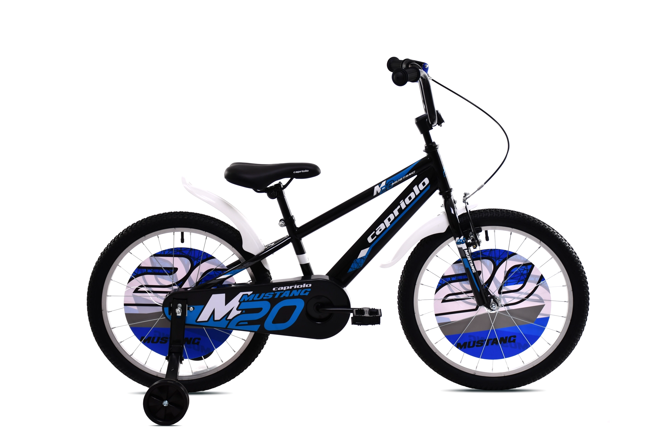 BICIKL CAPRIOLO MUSTANG 20 HT crno-plavo