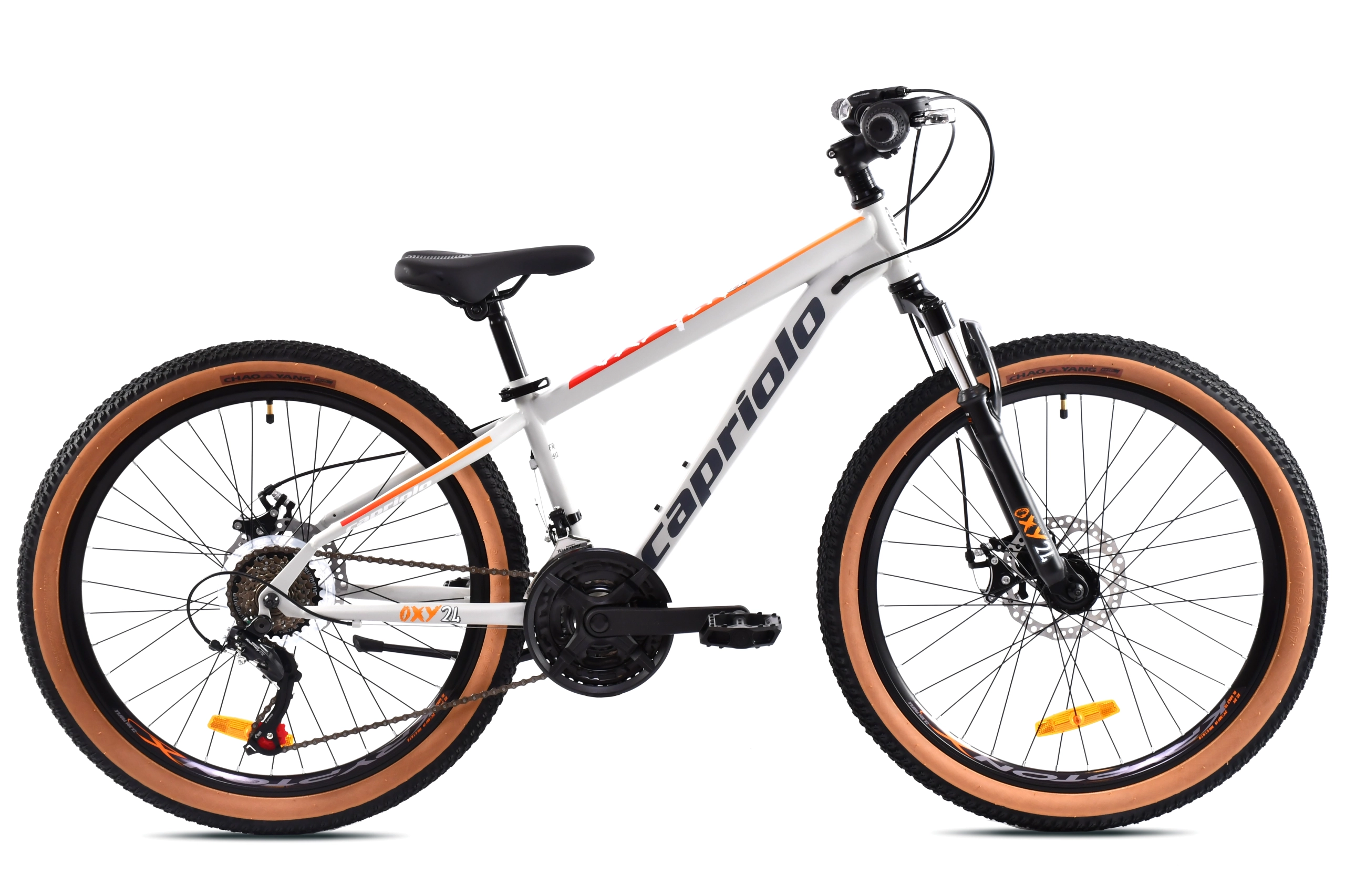 BICIKL CAPRIOLO OXYGEN 24 HT sivo-narandžasto