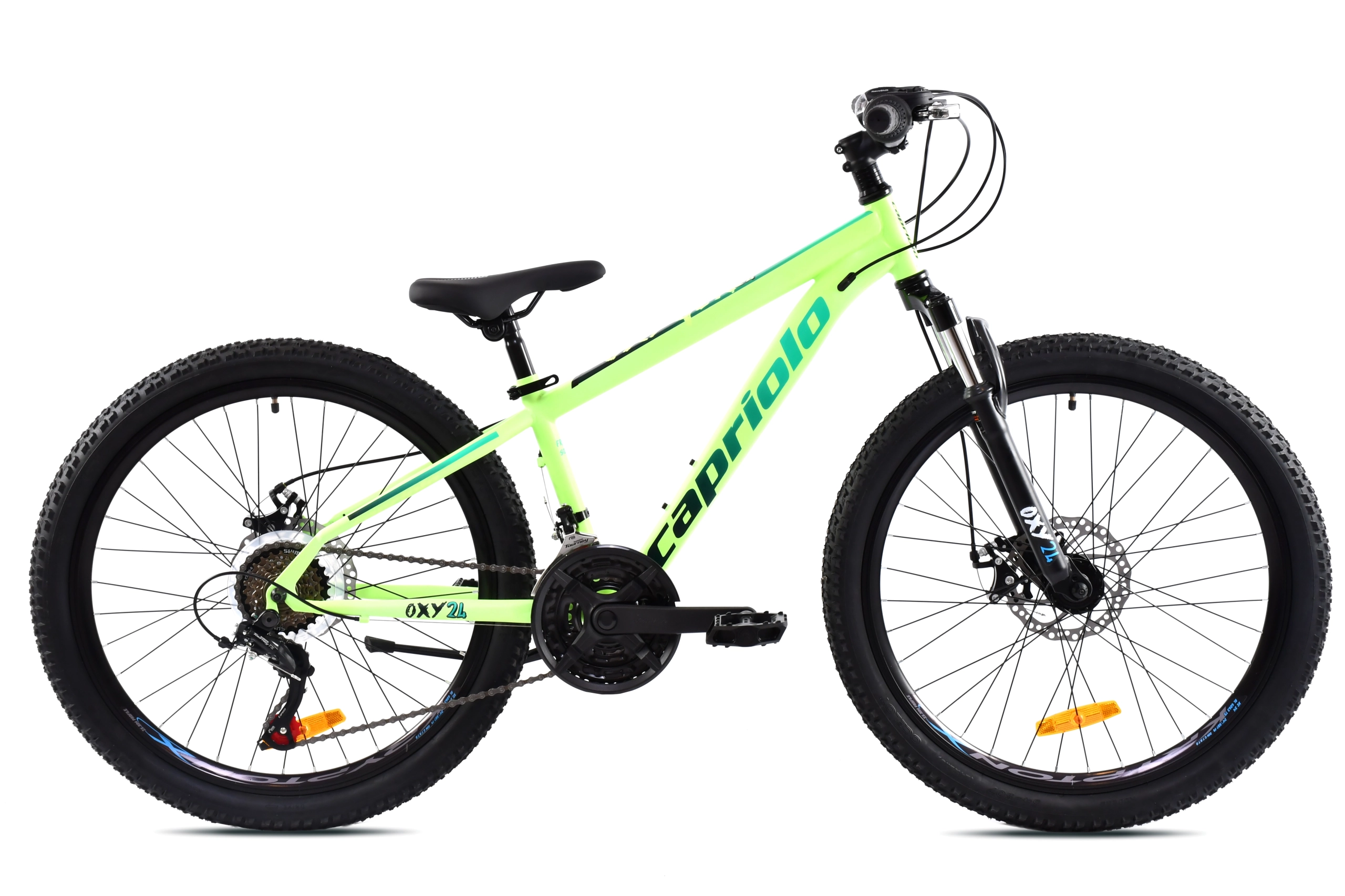 BICIKL CAPRIOLO OXYGEN 24 HT zeleno-plavo