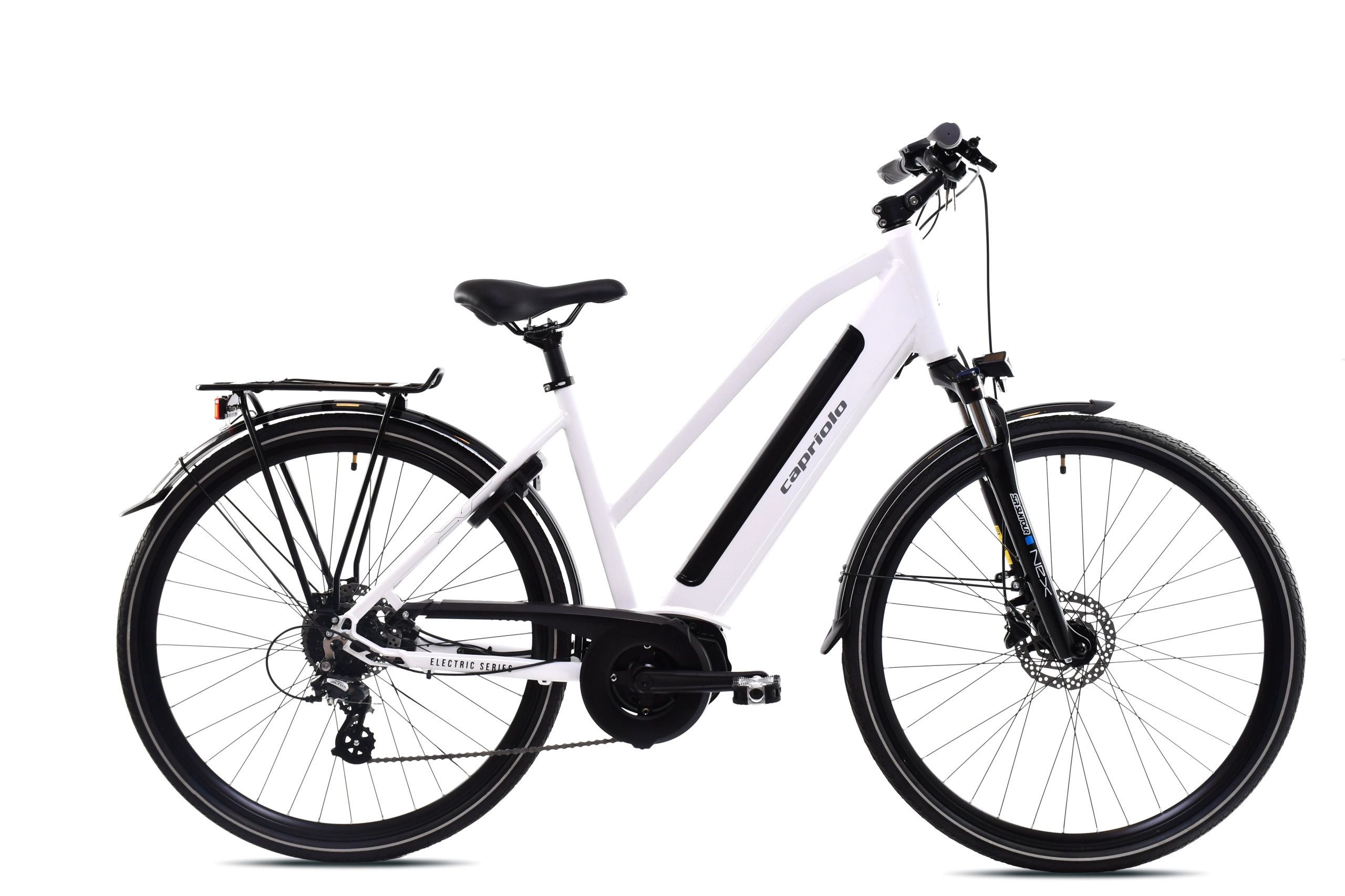 BICIKL CAPRIOLO E-BIKE ECO 700.3.2 LADY 28 belo