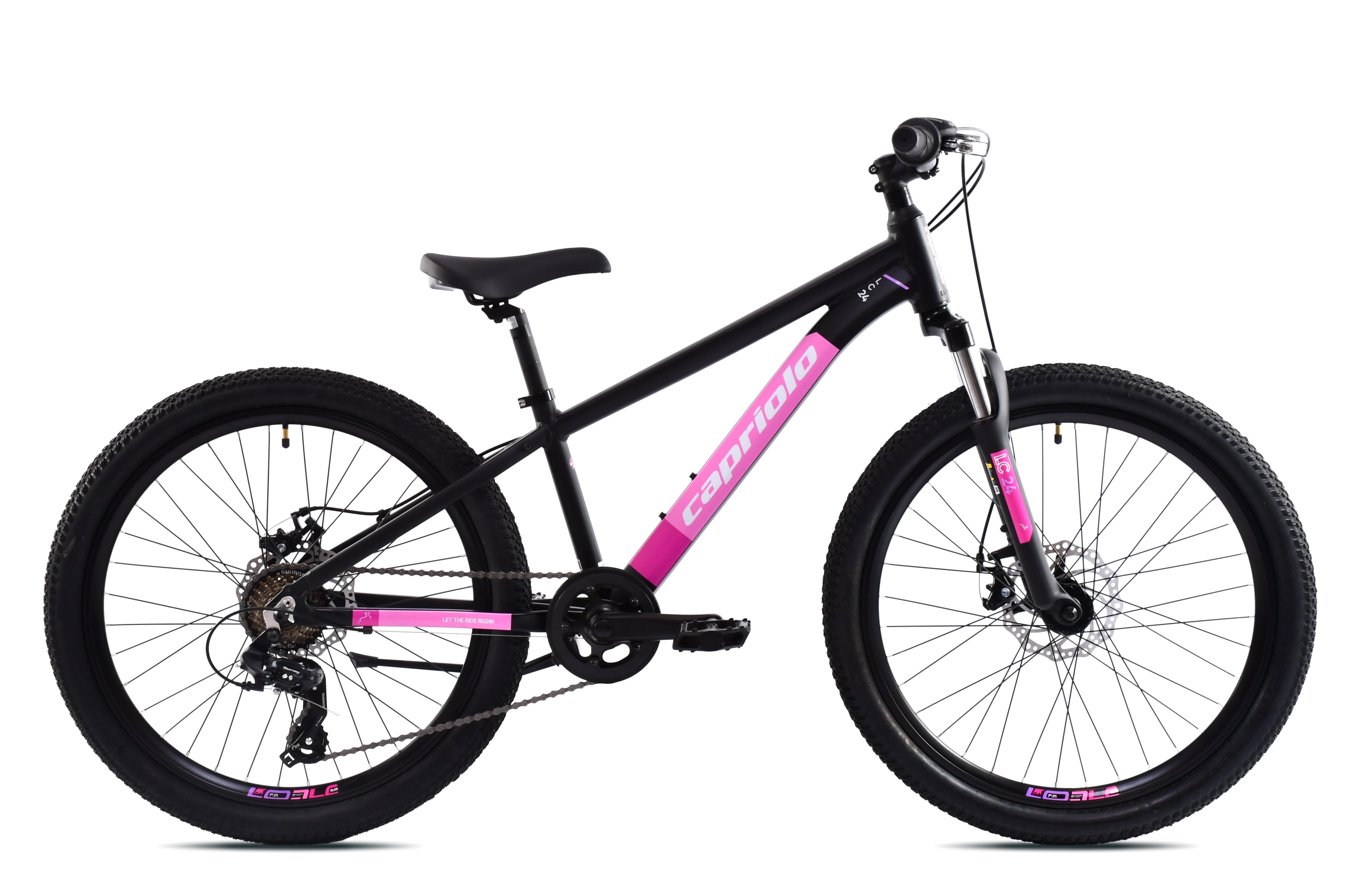 BICIKL CAPRIOLO LC AL crno pink