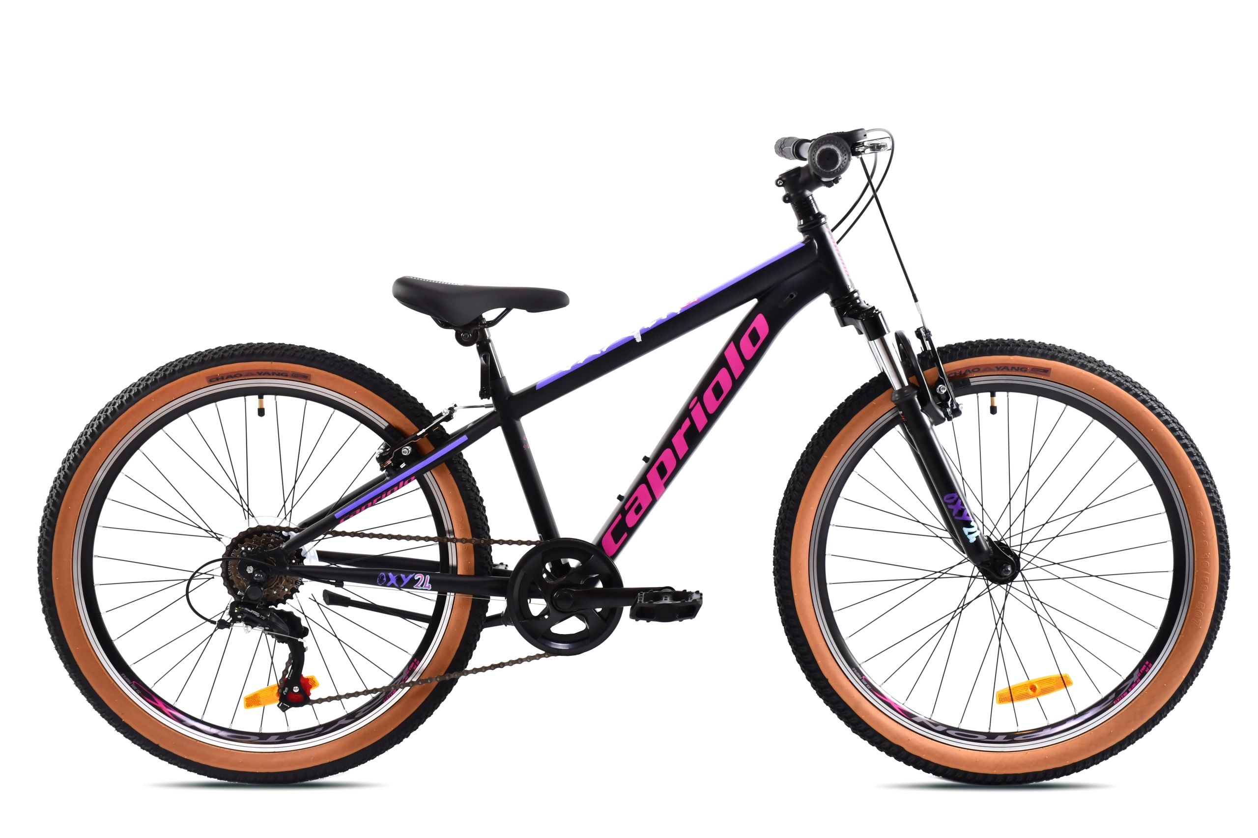BICIKL CAPRIOLO OXYGEN 24 crno-pink